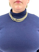 Lia Sophia Multi-Chain Necklace Adjustible Necklace! New! - RealThreads